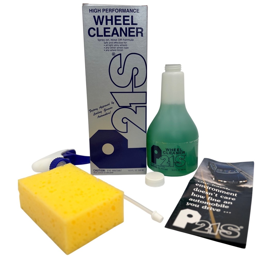 P21S High Performance Wheel Cleaner Kit 500ml Non-Acid pH-Controlled Germany